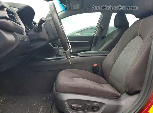 4T1C11AK2LU322258 2020 TOYOTA CAMRY Burgundy Widok wnętrza z przodu