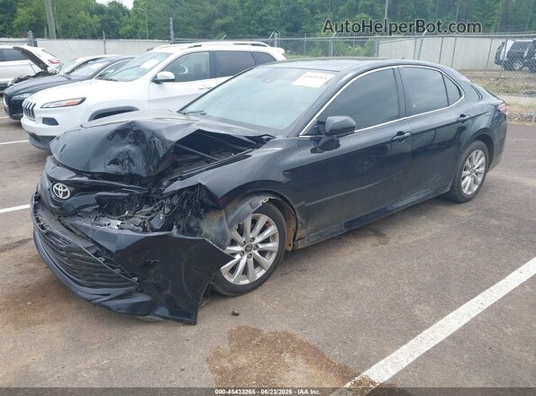 4T1C11AK3LU506205 2020 TOYOTA CAMRY Black Przód lewy