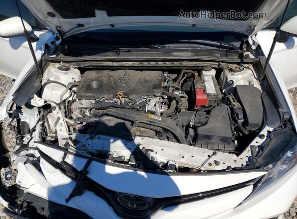 4T1C11AK3LU972345 2020 TOYOTA CAMRY White Vista interior trasera
