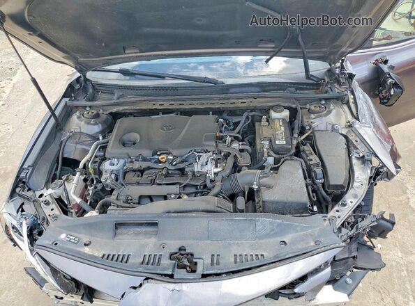 4T1C11AK3LU993938 2020 TOYOTA CAMRY Gray Widok wnętrza z tyłu