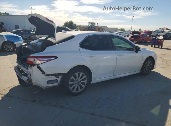 4T1C11AK4LU311911 2020 TOYOTA CAMRY Белый Задняя правая четверть