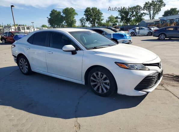 4T1C11AK4LU311911 2020 TOYOTA CAMRY Белый Передняя правая четверть