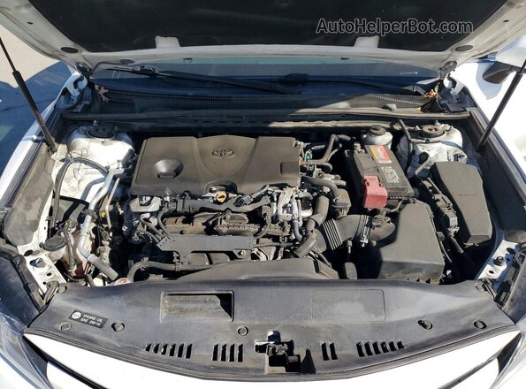 4T1C11AK4LU311911 2020 TOYOTA CAMRY Белый Вид задней части салона