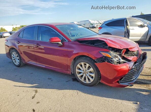4T1C11AK4LU362678 2020 TOYOTA CAMRY Red 