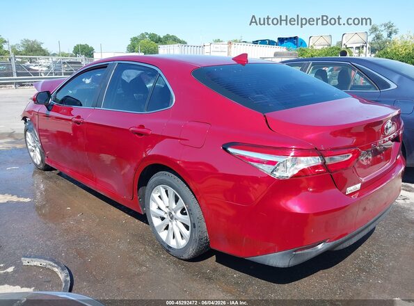 4T1C11AK4LU379576 2020 TOYOTA CAMRY Burgundy 360 interior view