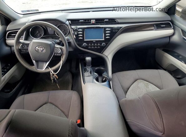 4T1C11AK4LU914745 2020 TOYOTA CAMRY Gray Вид панелі приладів
