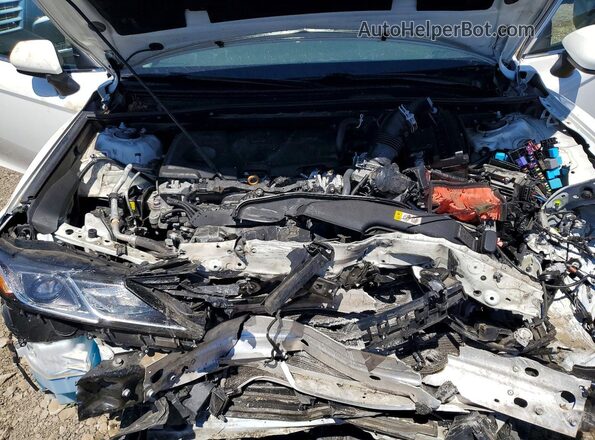 4T1C11AK4MU402985 2021 TOYOTA CAMRY Белый Вид задней части салона