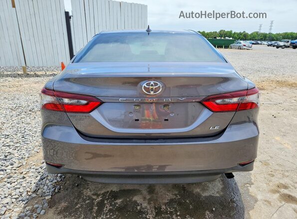 4T1C11AK4MU468033 2021 TOYOTA CAMRY Silver Հետևի տեսք