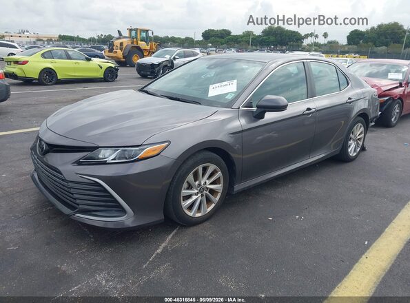 4T1C11AK4PU130359 2023 TOYOTA CAMRY Gray წინა მარცხენა ხედი სამი მეოთხედიდან