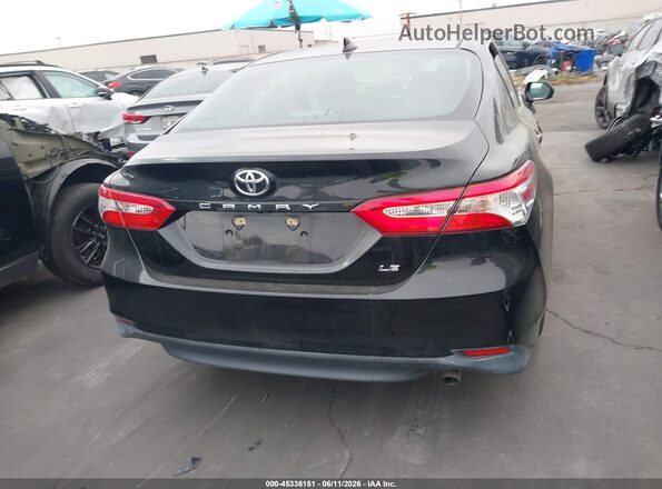 4T1C11AK6LU352797 2020 TOYOTA CAMRY Black 
