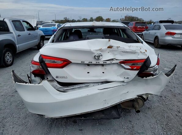 4T1C11AK7LU306329 2020 TOYOTA CAMRY White Widok z tyłu