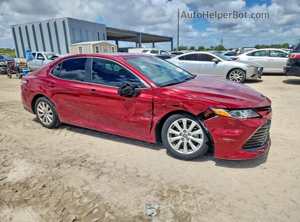 4T1C11AK7LU387042 2020 TOYOTA CAMRY Красный 
