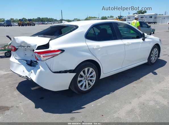 4T1C11AK7LU893633 2020 TOYOTA CAMRY White უკანა მარჯვენა