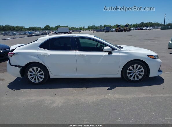 4T1C11AK7LU893633 2020 TOYOTA CAMRY White უკანა სალონის ხედი