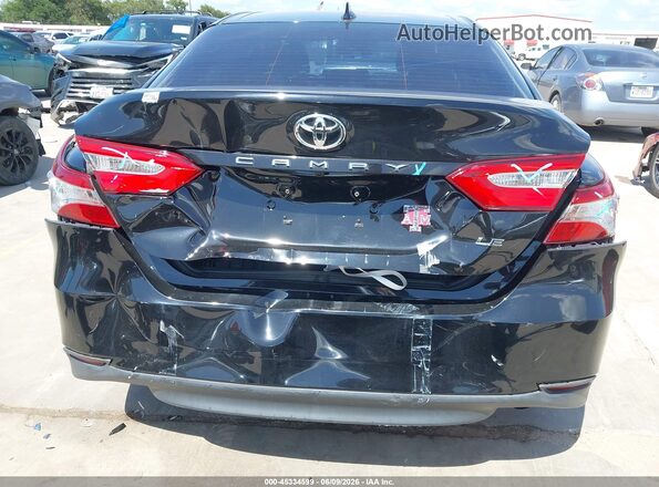 4T1C11AK7LU894992 2020 TOYOTA CAMRY Black წინა ხედი