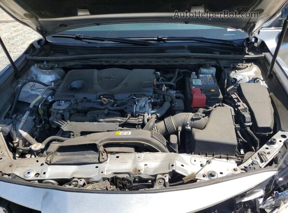4T1C11AK7LU907711 2020 TOYOTA CAMRY Silver Вид задньої частини салону