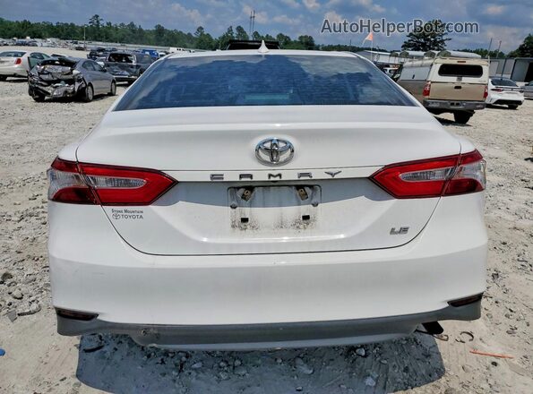 4T1C11AK7LU914139 2020 TOYOTA CAMRY White Rear view