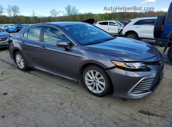4T1C11AK7NU629475 2022 TOYOTA CAMRY Gray Передня права чверть