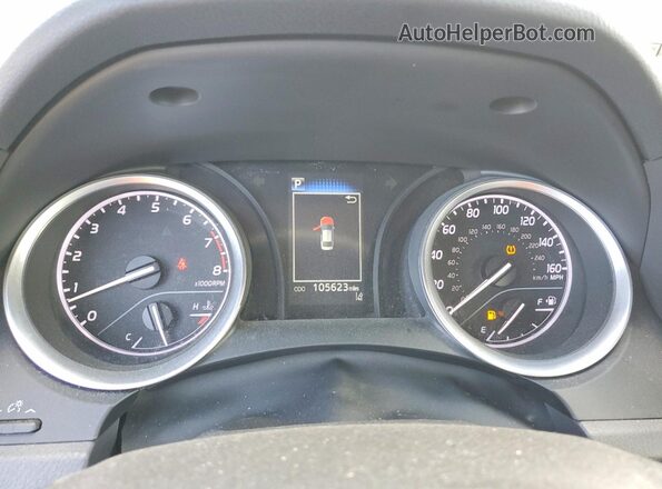 4T1C11AK7NU629475 2022 TOYOTA CAMRY Gray Вид щитка приладів