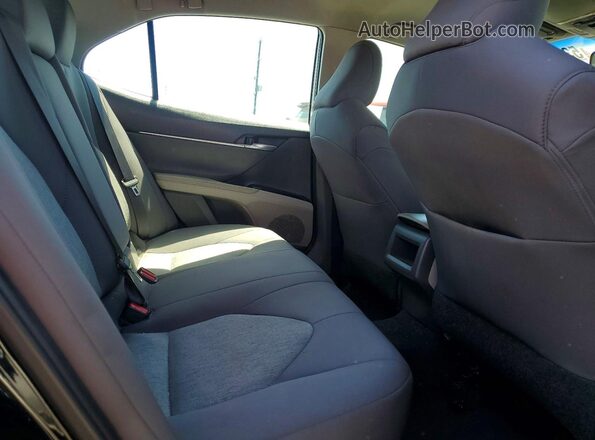4T1C11AK8LU363297 2020 TOYOTA CAMRY Black Вид задніх сидінь