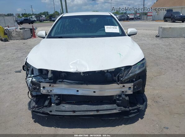 4T1C11AK9LU888157 2020 TOYOTA CAMRY White წინა ხედი
