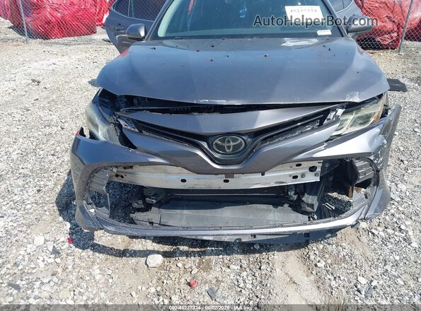4T1C11AK9LU924476 2020 TOYOTA CAMRY Gray Вид спереду