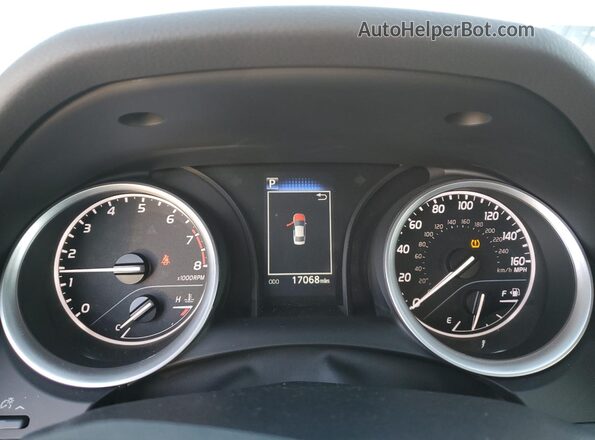 4T1C11AK9RU861663 2024 TOYOTA CAMRY Белый Вид щитка приборов
