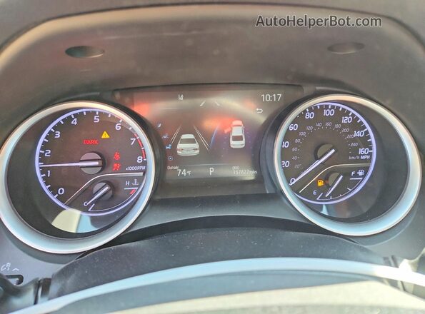 4T1C11BK0MU021374 2021 TOYOTA CAMRY Red Vista del cuadro de instrumentos