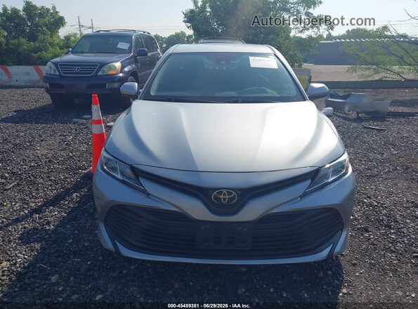 4T1C11BK4LU002339 2020 TOYOTA CAMRY Silver Սարքավորումների վահանակի տեսք