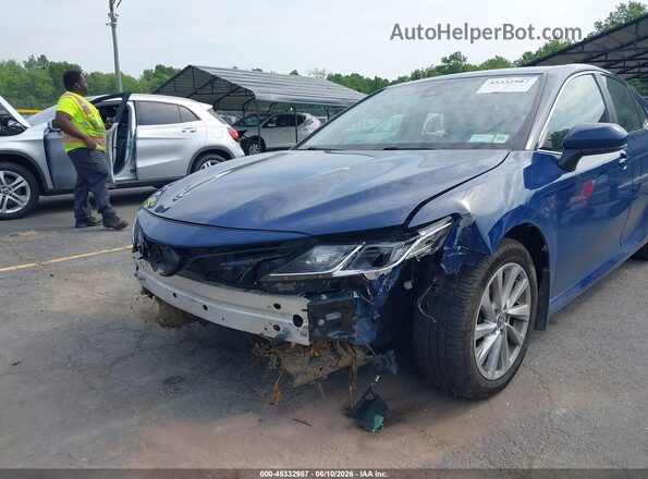 4T1C11BK4PU098754 2023 TOYOTA CAMRY Blue Widok z przodu