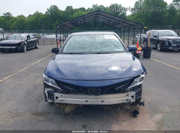 4T1C11BK4PU098754 2023 TOYOTA CAMRY Blue Widok zestawu wskaźników