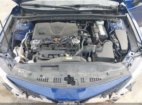 4T1C11BK4PU098754 2023 TOYOTA CAMRY Blue Widok z tyłu