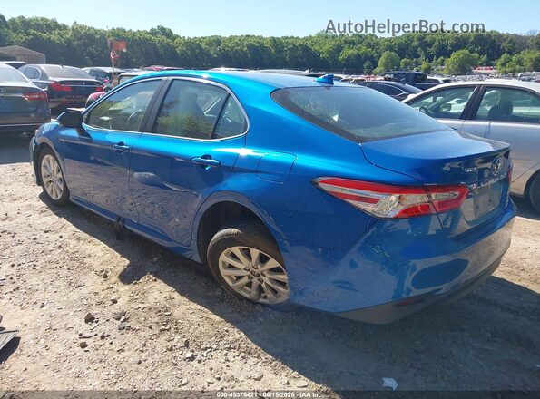 4T1C11BK6LU012483 2020 TOYOTA CAMRY Blue Հետևի ձախ