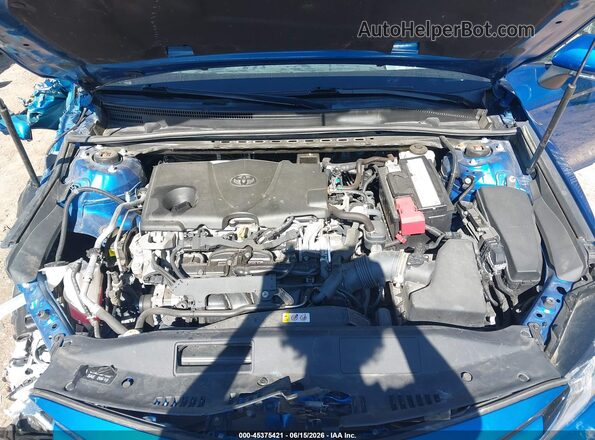 4T1C11BK6LU012483 2020 TOYOTA CAMRY Blue Հետևի տեսք