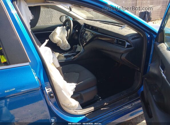 4T1C11BK6LU012483 2020 TOYOTA CAMRY Blue Սալոնի դիմացի տեսք