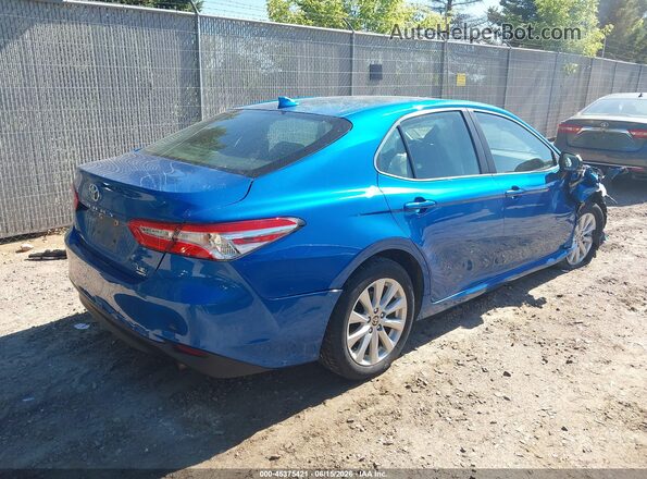 4T1C11BK6LU012483 2020 TOYOTA CAMRY Blue Հետևի աջ
