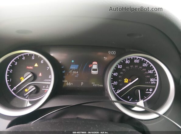 4T1C11BK9NU064497 2022 TOYOTA CAMRY Silver Widok tylnych siedzeń