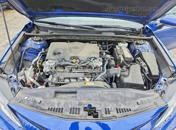 4T1C11BKXRU129332 2024 TOYOTA CAMRY Blue Vista interior trasera
