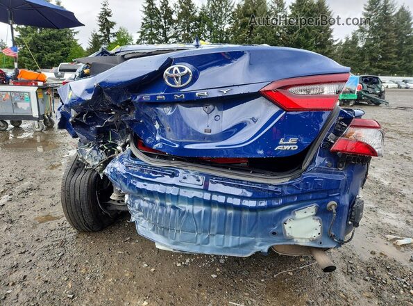 4T1C11BKXRU129332 2024 TOYOTA CAMRY Blue Vista trasera