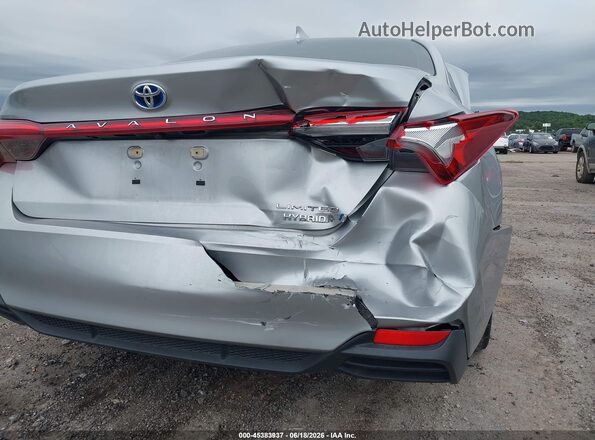 4T1C21FB3LU016112 2020 TOYOTA AVALON HYBRID Silver წინა ხედი