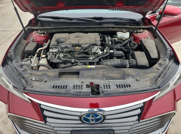4T1C21FB6LU019649 2020 TOYOTA AVALON Красный Вид задней части салона