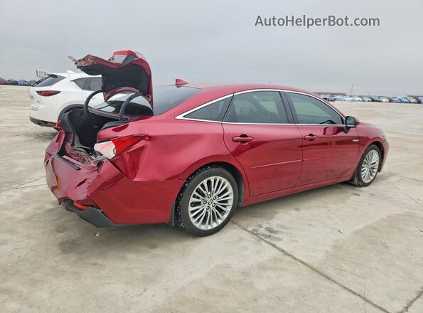4T1C21FB6LU019649 2020 TOYOTA AVALON Красный Задняя правая четверть