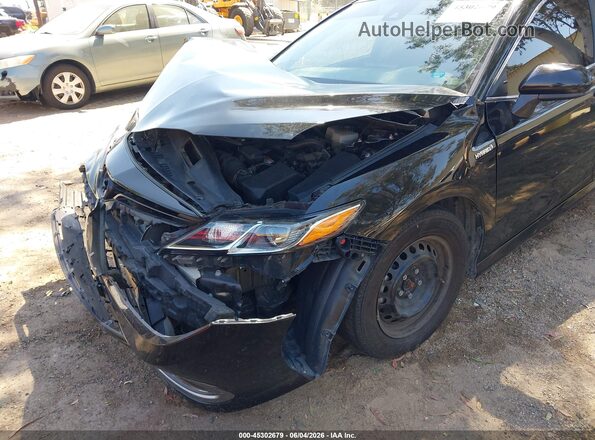 4T1C31AK2MU568786 2021 TOYOTA CAMRY Black Դիմացի տեսք