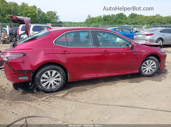 4T1C31AK4MU561810 2021 TOYOTA CAMRY Красный Панорамный вид салона 360°