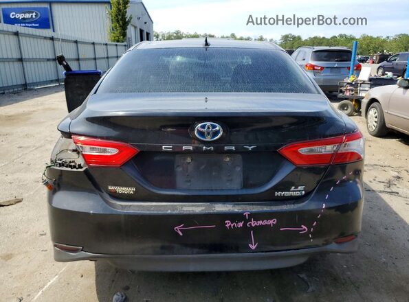 4T1C31AK9LU539039 2020 TOYOTA CAMRY Black უკანა ხედი