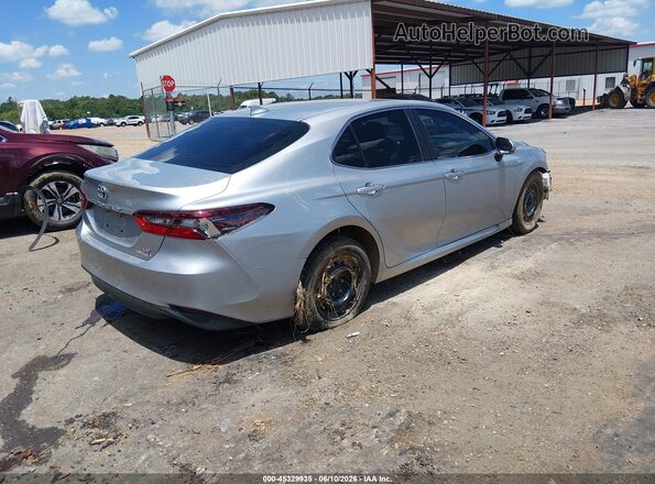 4T1C31AK9MU024172 2021 TOYOTA CAMRY Серебряный Задняя правая четверть