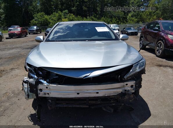 4T1C31AK9MU024172 2021 TOYOTA CAMRY Серебряный Вид щитка приборов