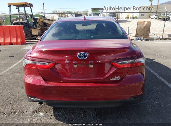 4T1C31AK9MU547739 2021 TOYOTA CAMRY Red 