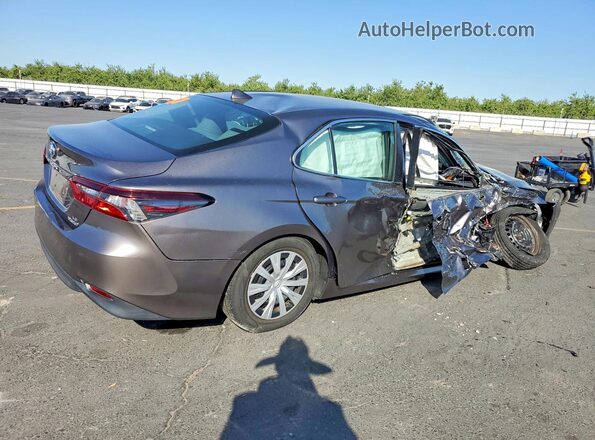 4T1C31AKXMU023015 2021 TOYOTA CAMRY Gray Задня права чверть