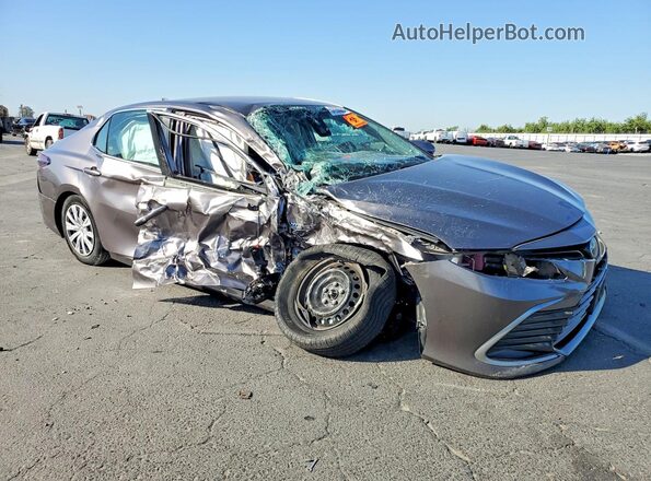 4T1C31AKXMU023015 2021 TOYOTA CAMRY Gray Передня права чверть